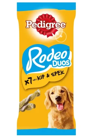 Veilige Betaling Pedigree Rodeo Duo Kip & Bacon 123 gr